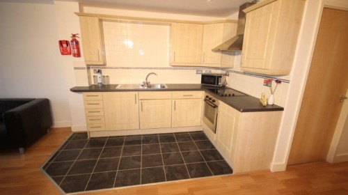 Kitchen at 19a Broom Street Student Accommodation